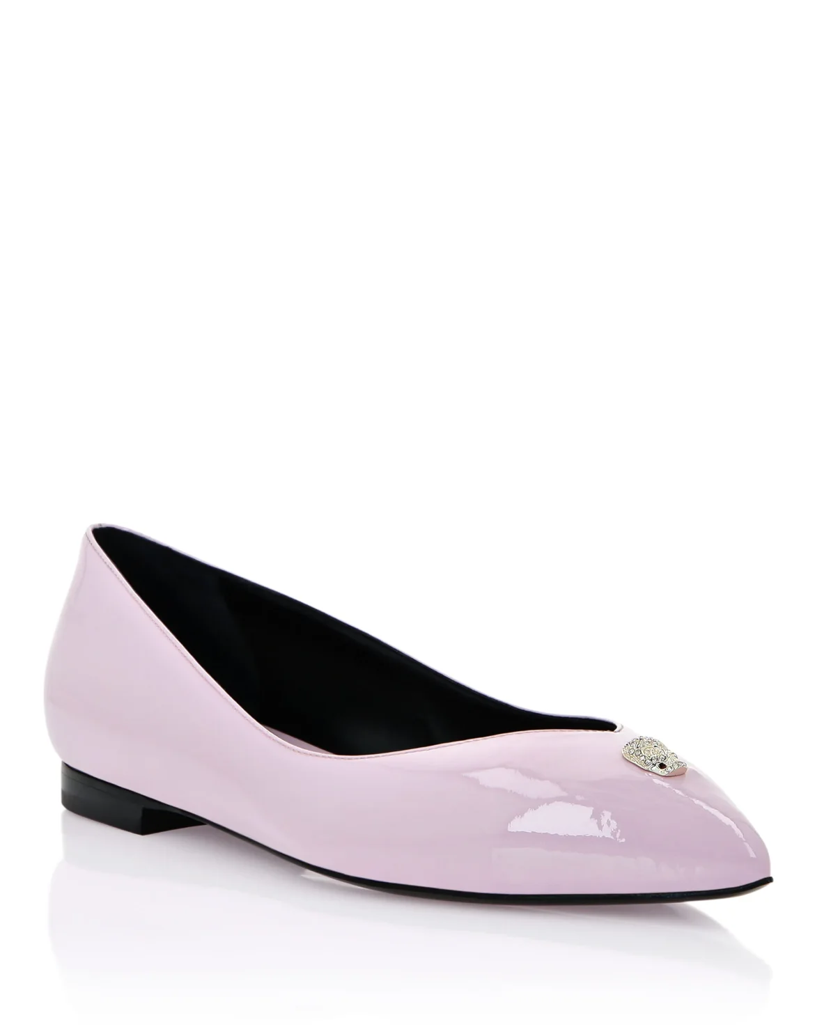 Ballet Flats Skull, цвет: Розовый