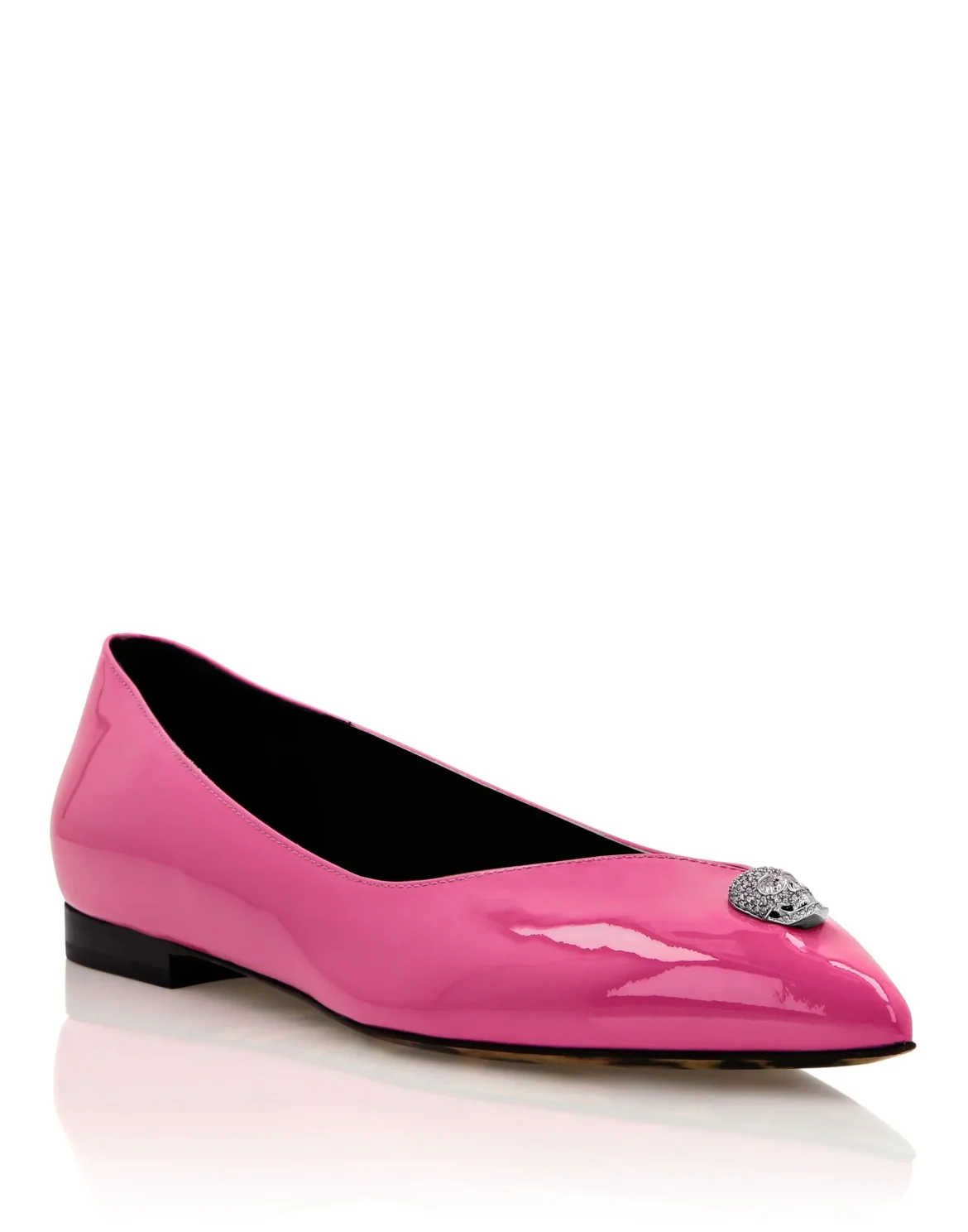 Ballet Flats Skull, цвет: Розовый