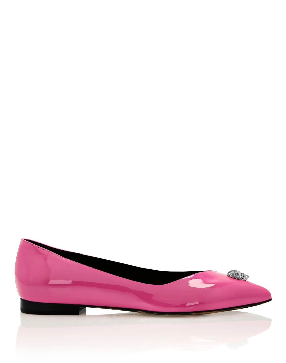 Ballet Flats Skull, цвет: Розовый