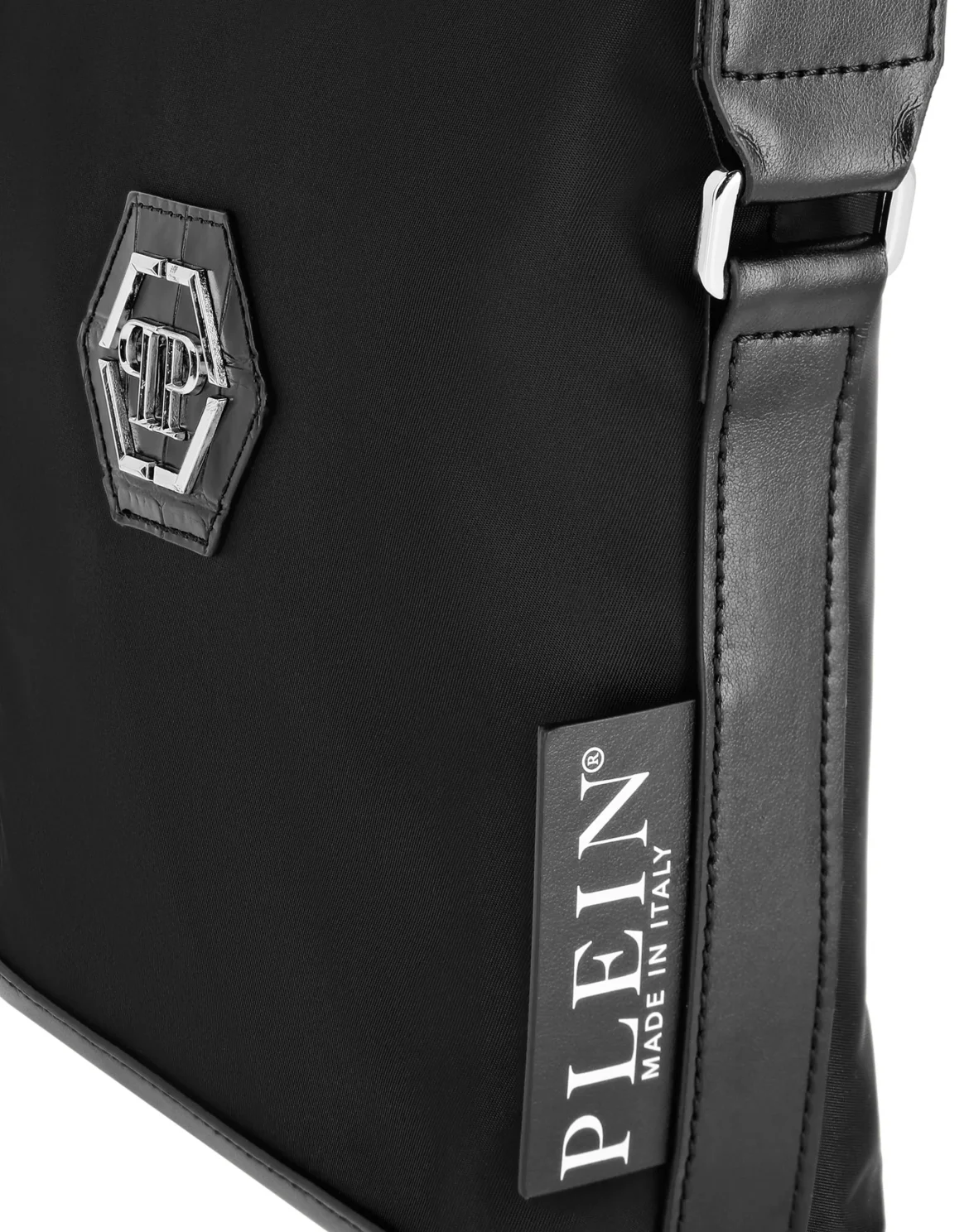 Nylon Cross body Hexagon, цвет: Черный
