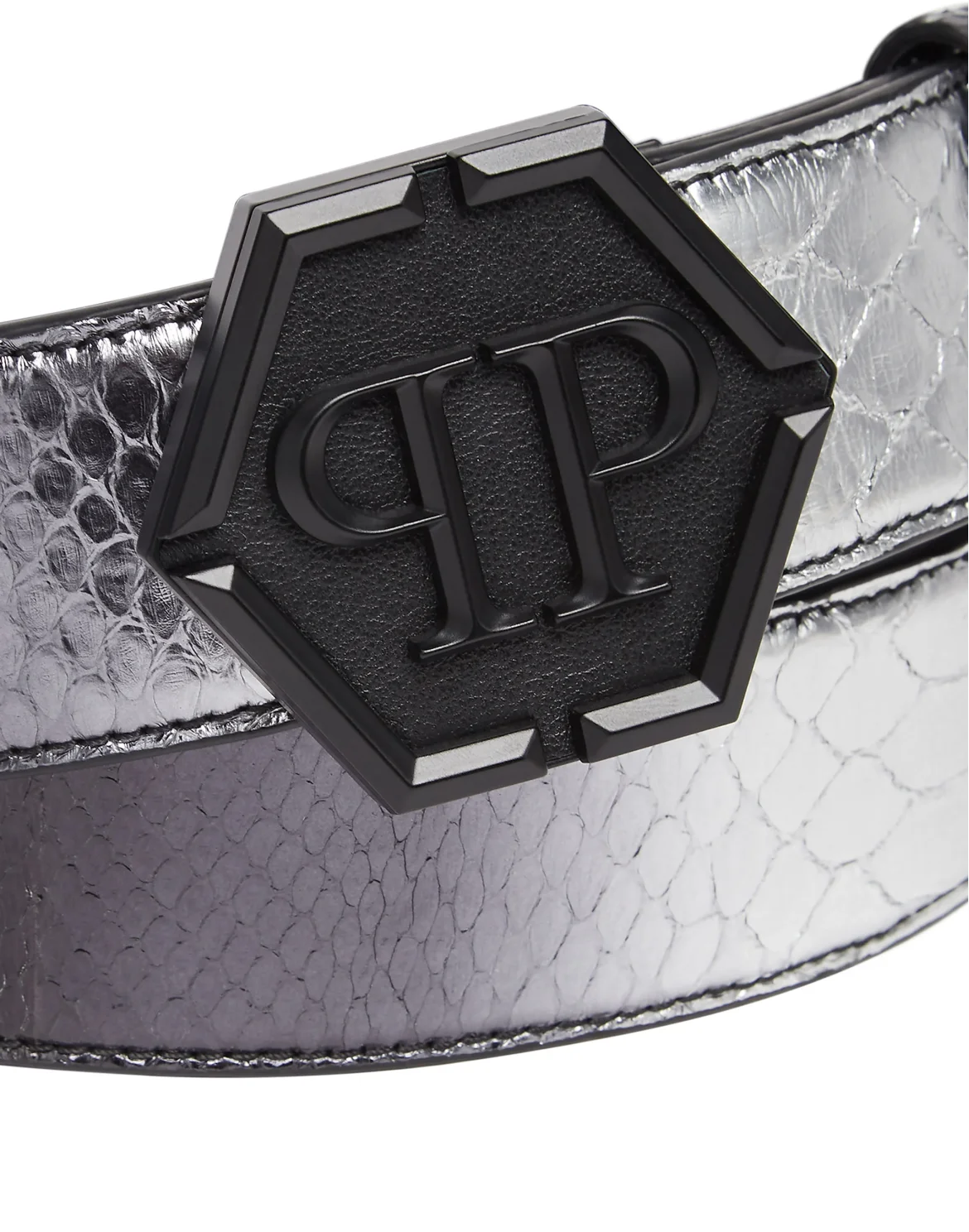 Python Belt Hexagon, цвет: Черный