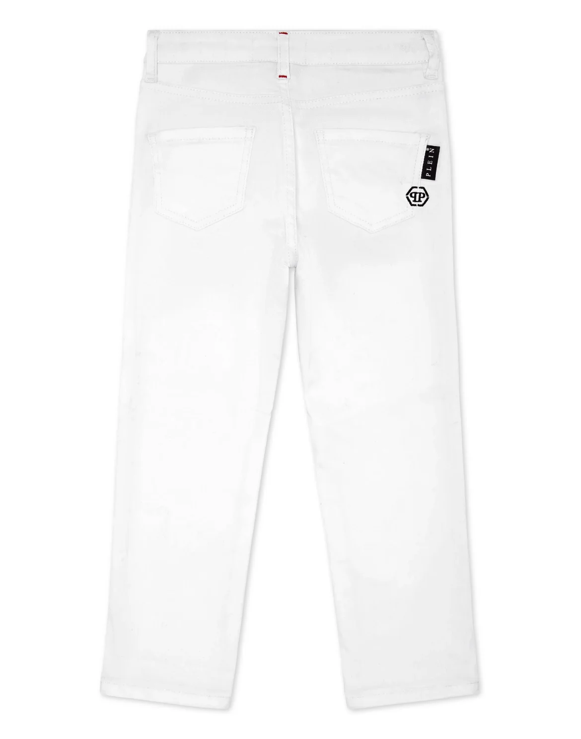 Denim Trousers Regular Fit, цвет: Белый