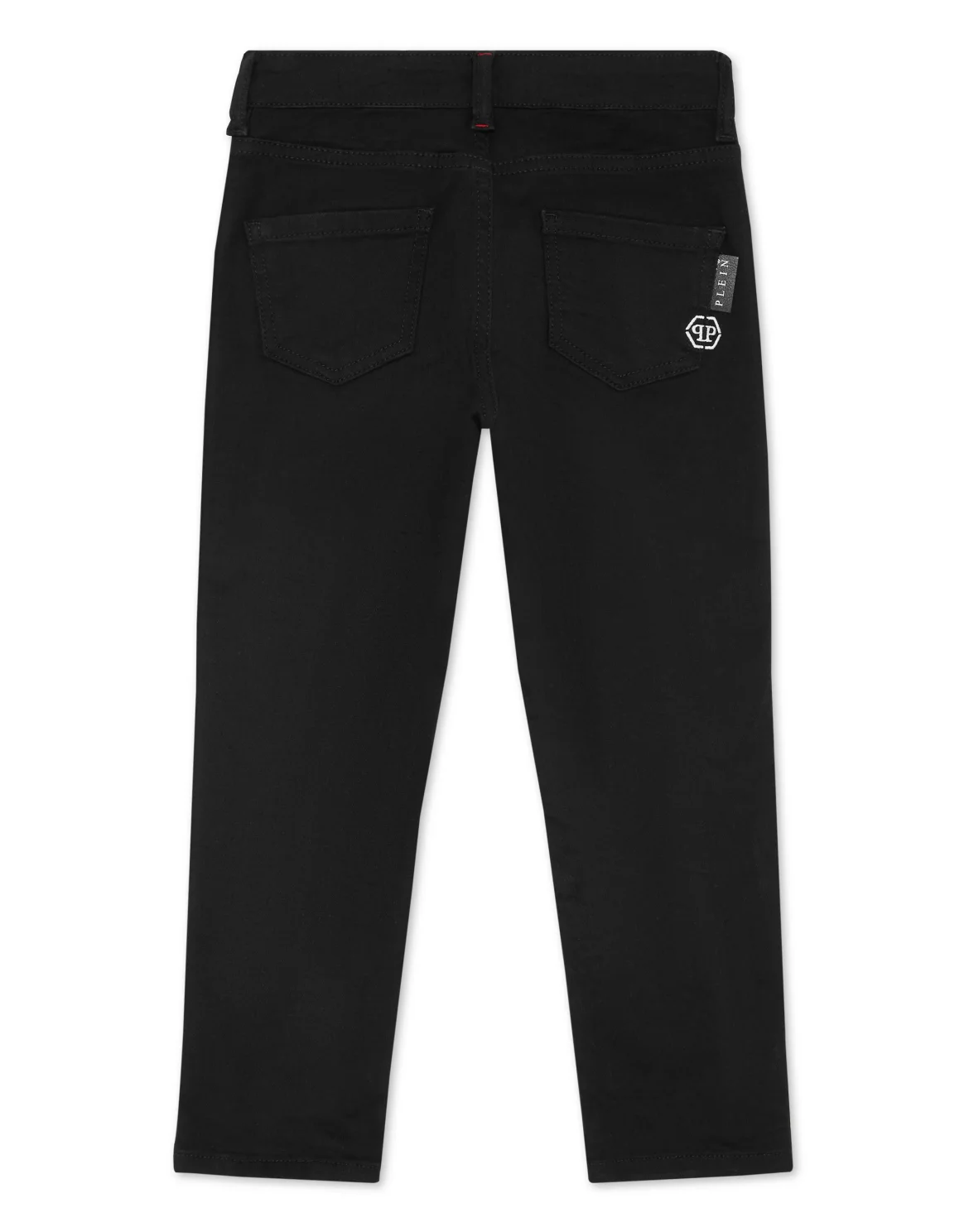 Denim Trousers Regular Fit, цвет: Черный