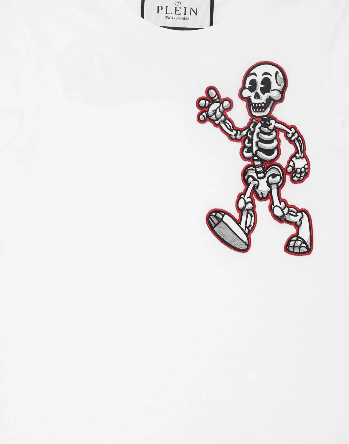 T-shirt Round Neck SS Skully Gang, цвет: Белый