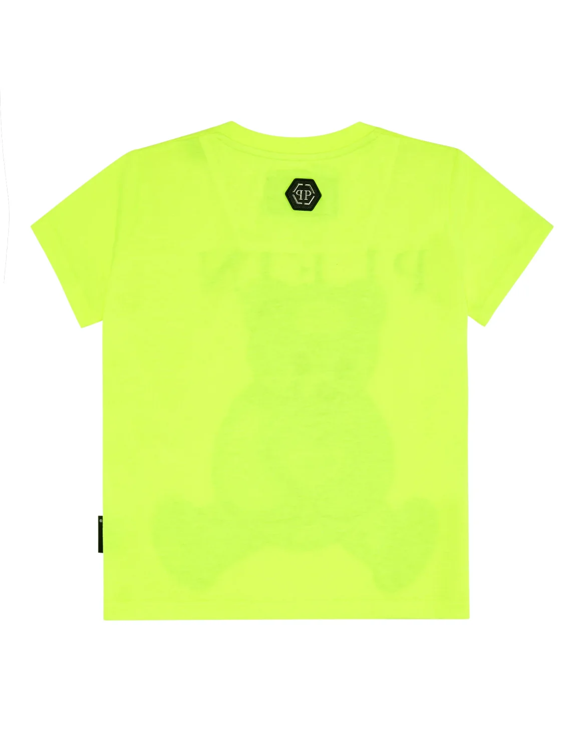 T-shirt Round Neck SS with Crystals Teddy Bear, цвет: Желтый