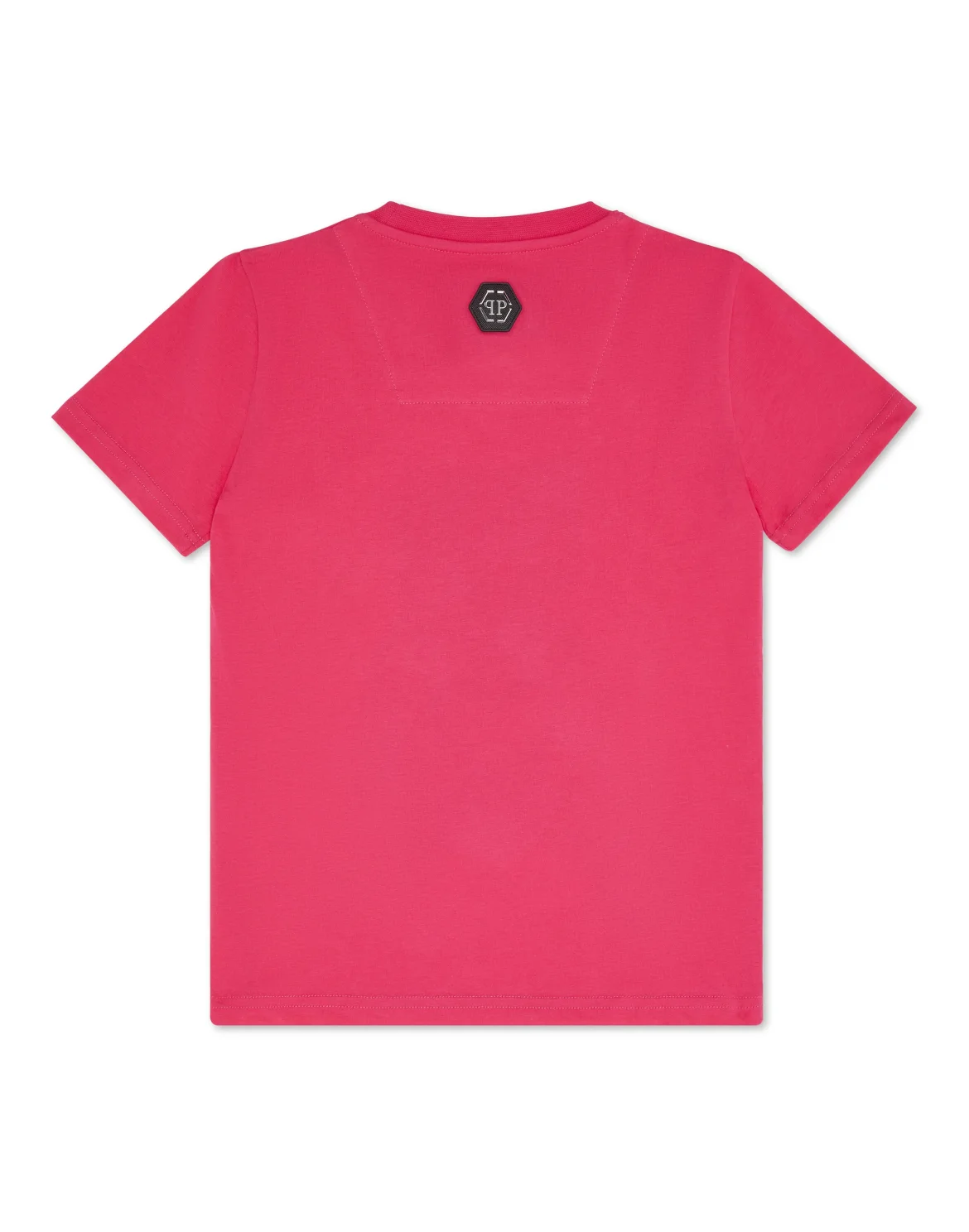 T-shirt Round Neck SS with Crystals Teddy Bear, цвет: Розовый