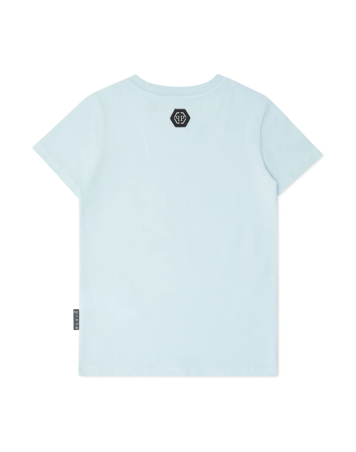 T-shirt Round Neck SS with Crystals, цвет: Голубой