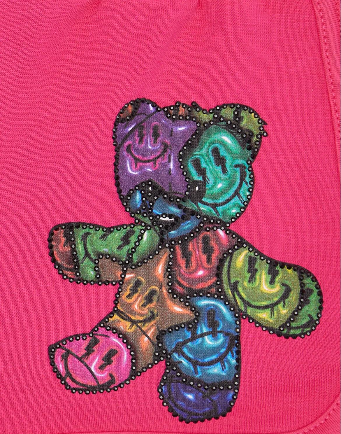 Jogging Shorts Teddy Bear, цвет: Розовый