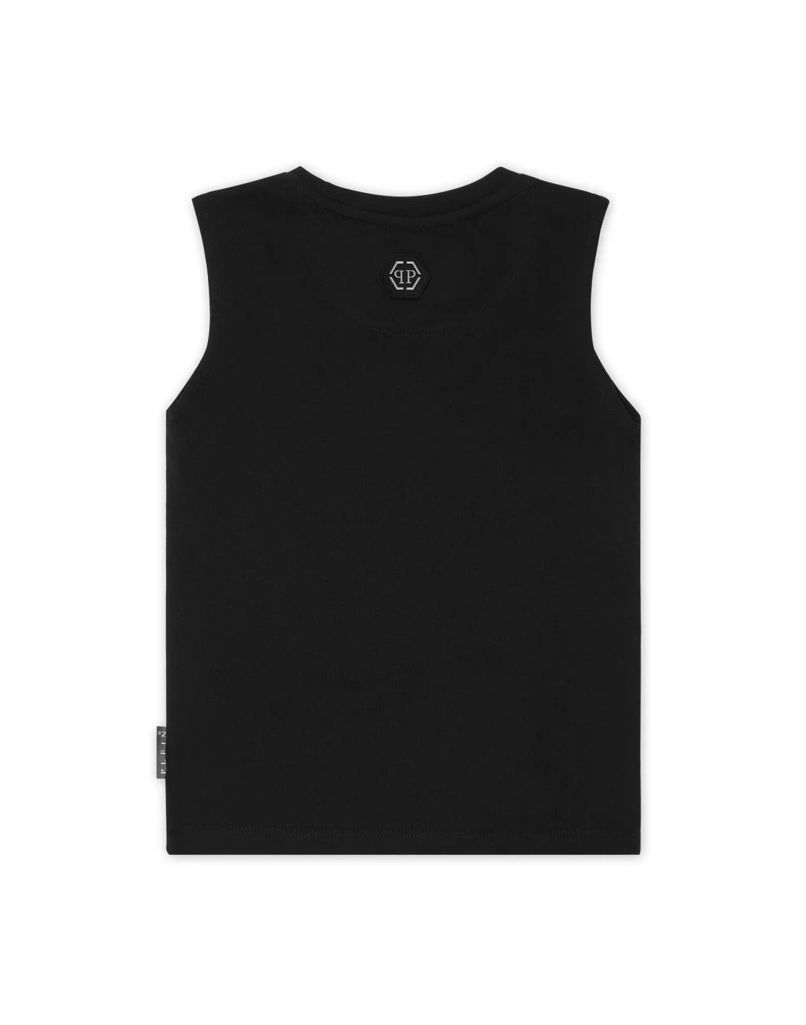 Sleeveless T-Shirt Sexy Pure Crystal, цвет: Черный
