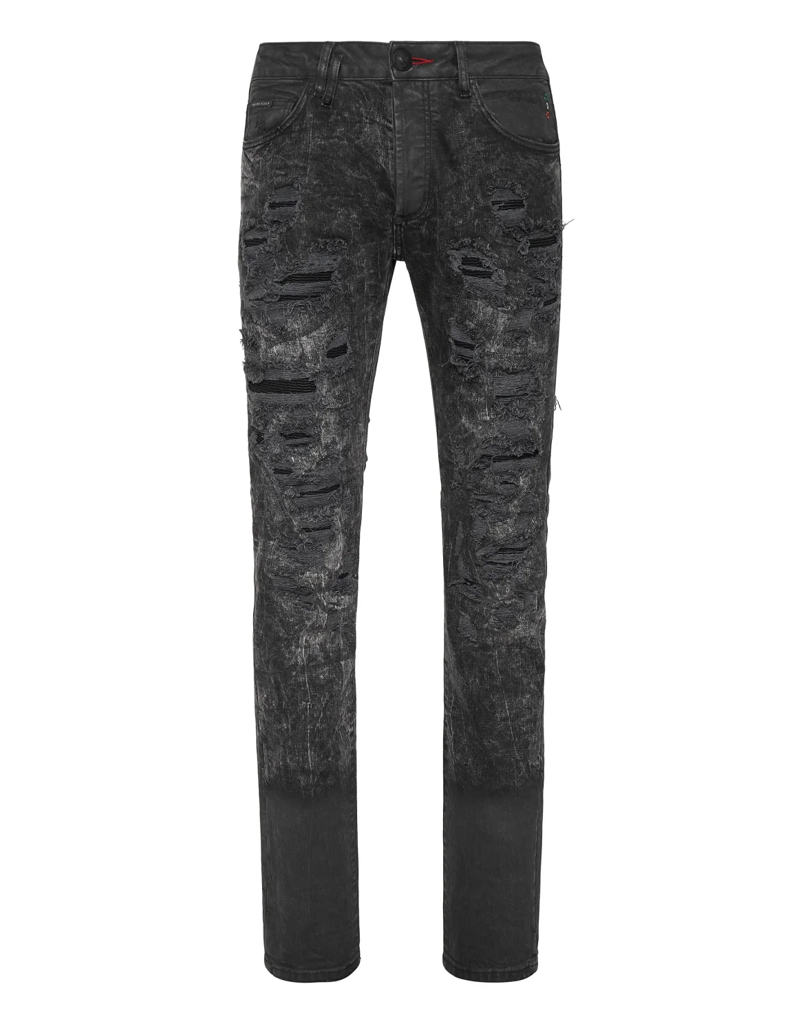 Denim Trousers Super Straight Cut, цвет: Черный
