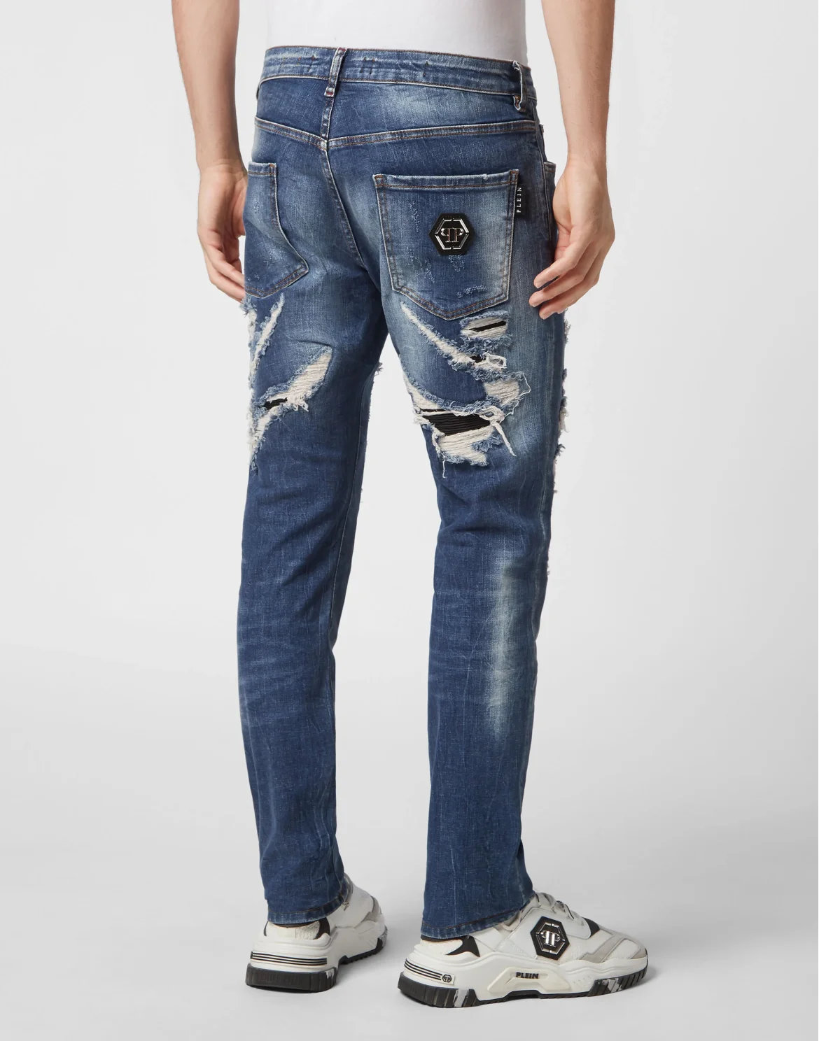 Denim Trousers Super Straight Cut, цвет: Синий