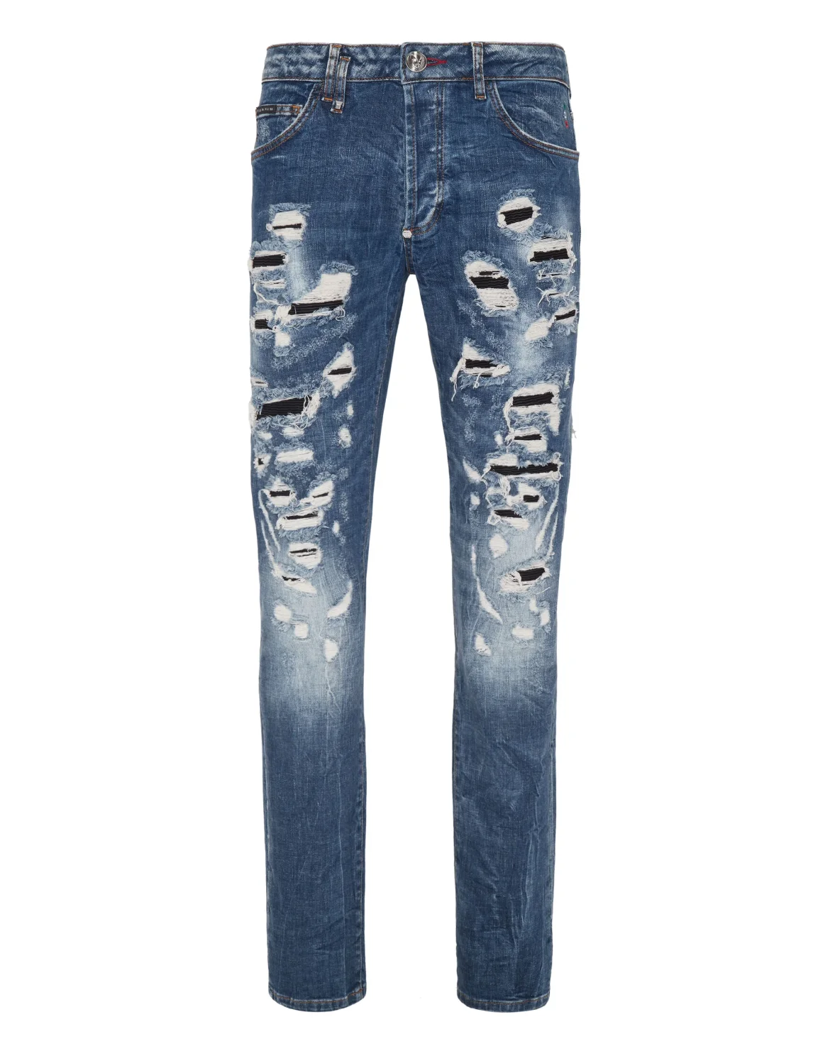 Denim Trousers Super Straight Cut, цвет: Синий
