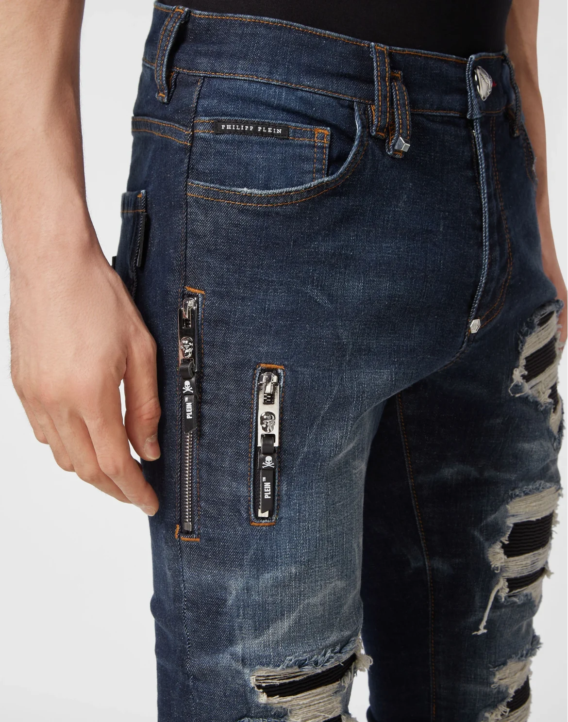 Denim Trousers Rock Star Fit, цвет: Синий