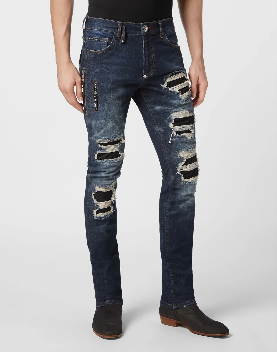 Denim Trousers Rock Star Fit, цвет: Синий