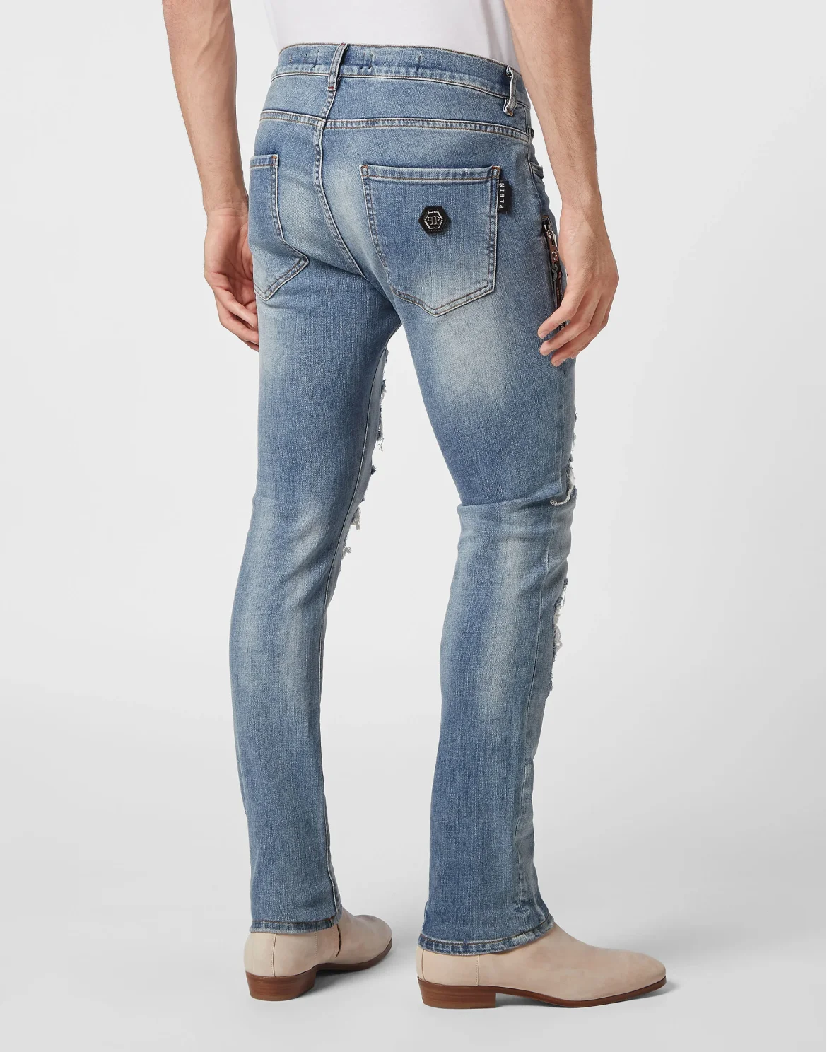 Denim Trousers Rock Star Fit, цвет: Синий