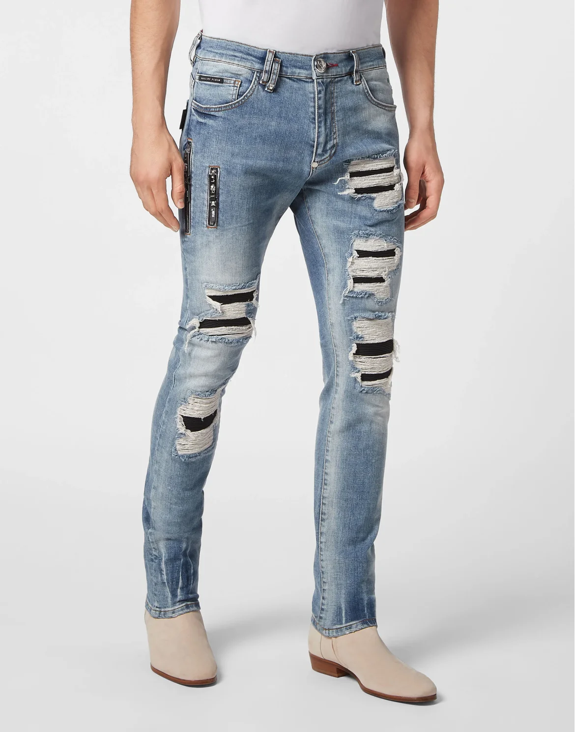 Denim Trousers Rock Star Fit, цвет: Синий