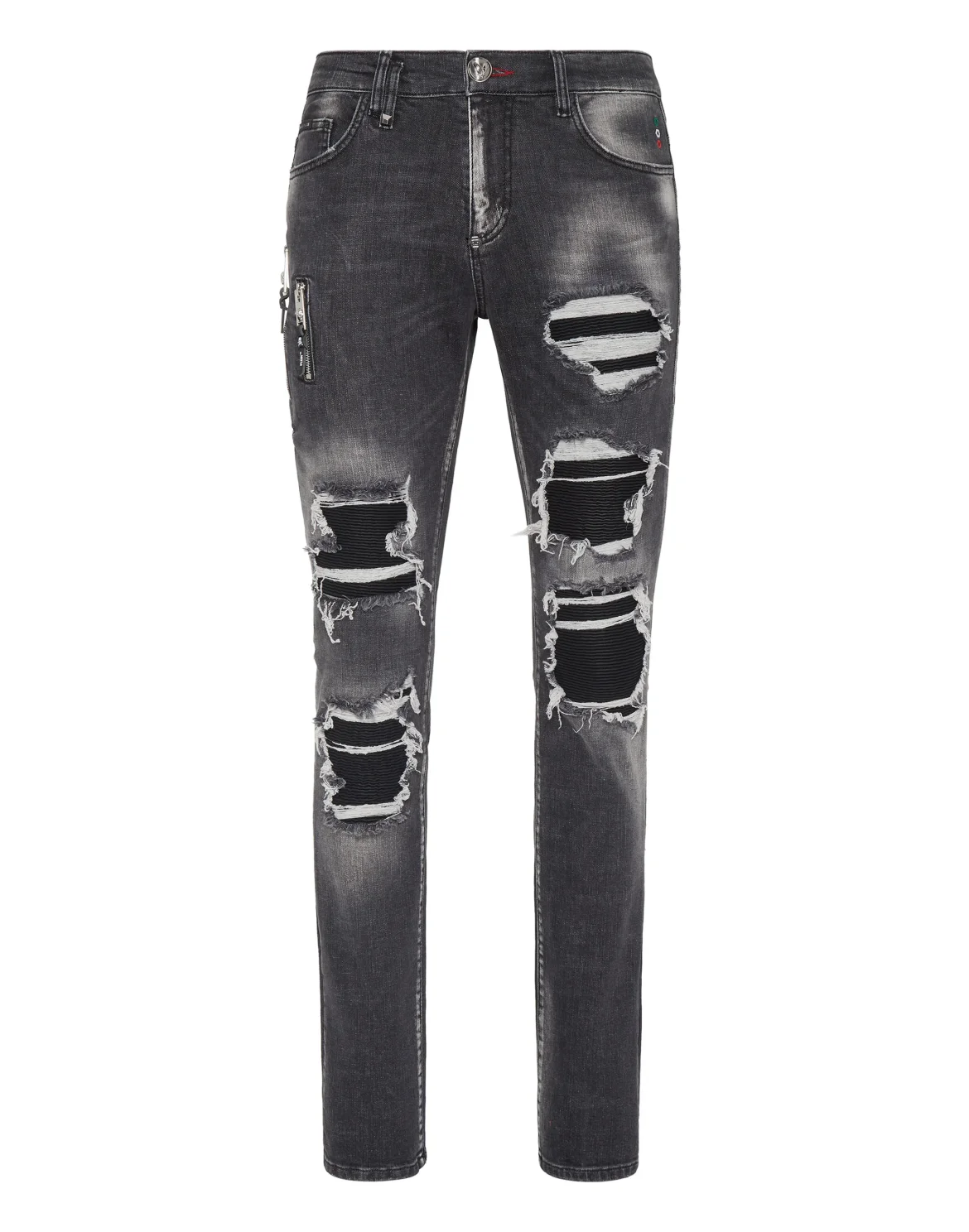 Denim Trousers Rock Star Fit, цвет: Черный