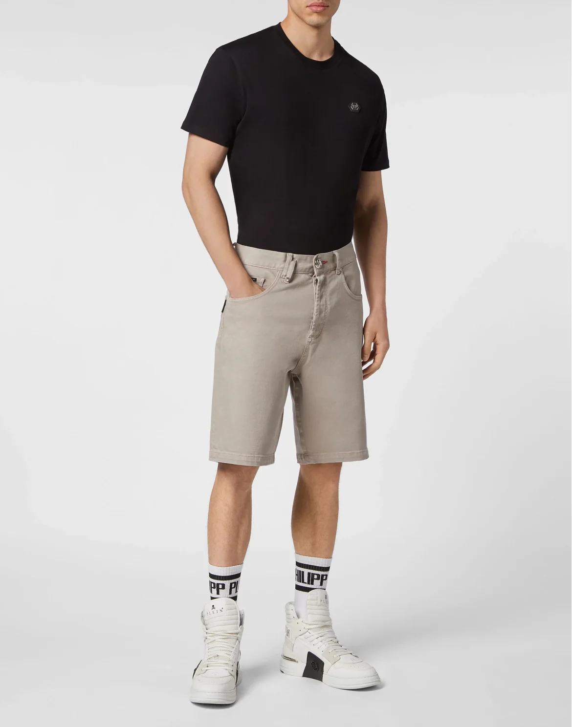 Denim Shorts Formentera Fit, цвет: Бежевый