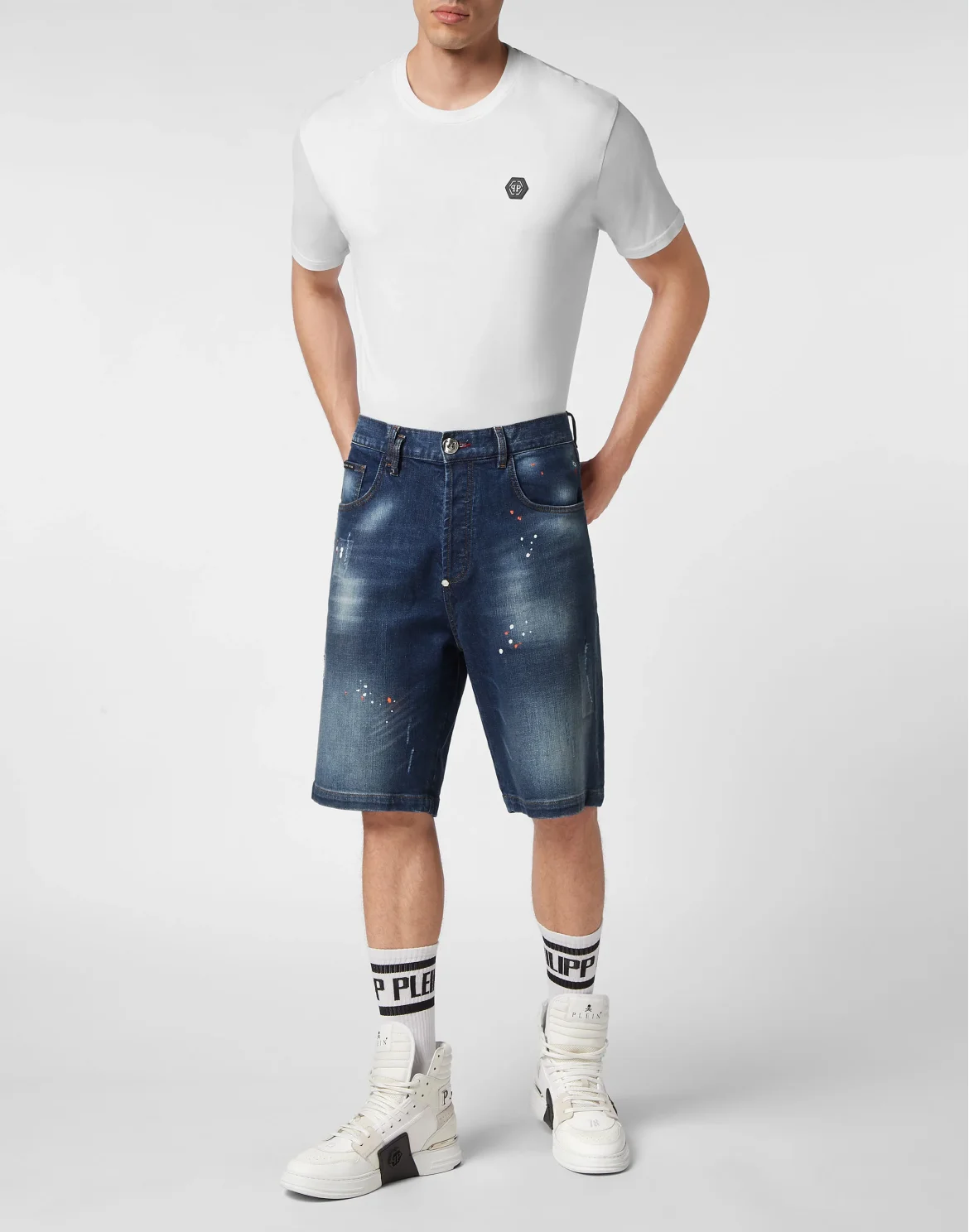 Denim Shorts Formentera Fit, цвет: Оранжевый