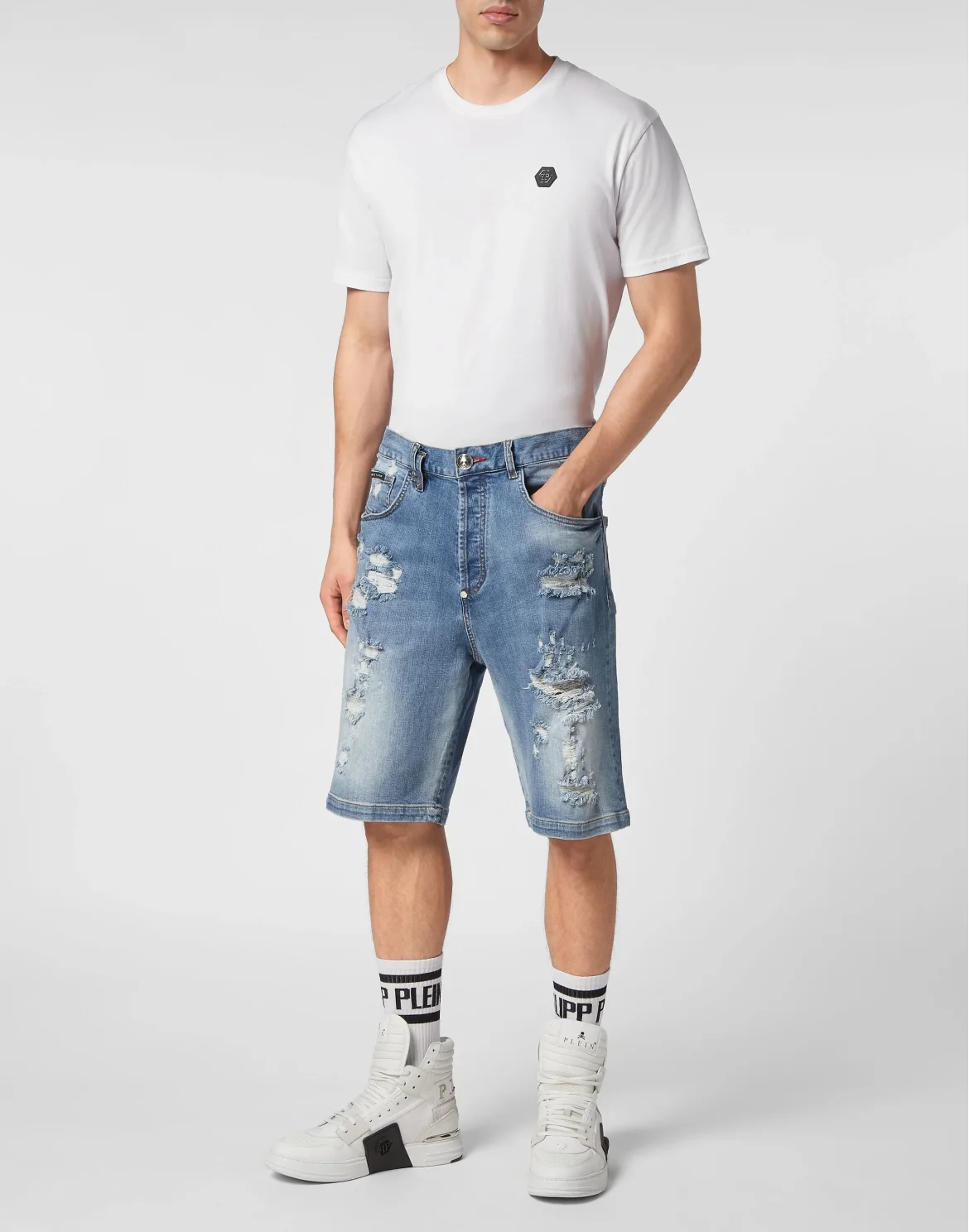 Denim Shorts Formentera Fit, цвет: Синий