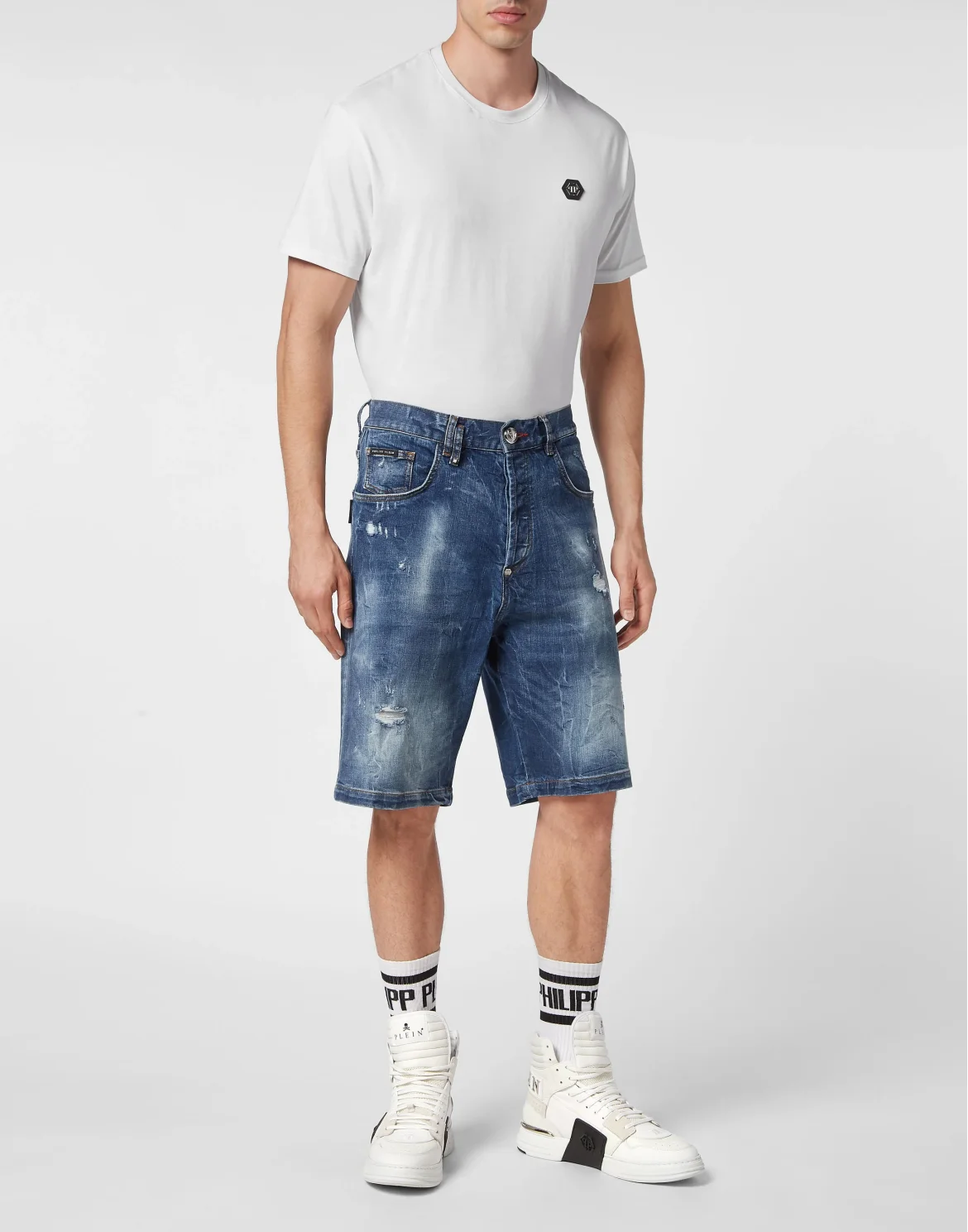 Denim Shorts Formentera Fit, цвет: Синий