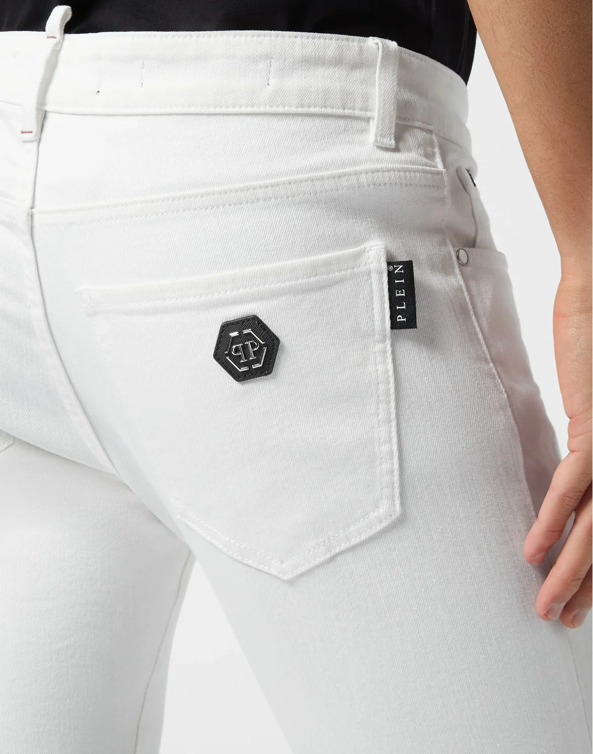 Denim Trousers Super Fit, цвет: Белый