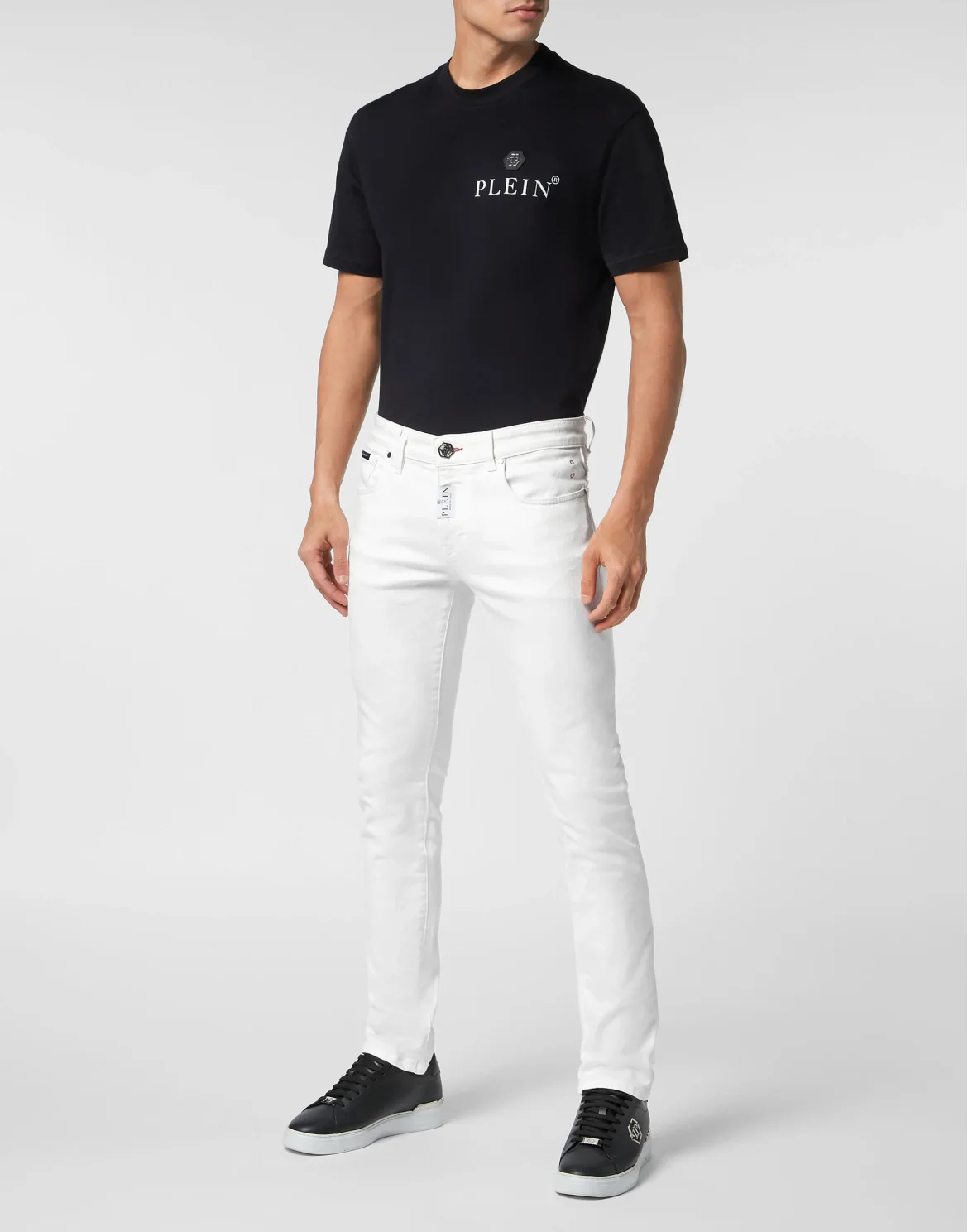 Denim Trousers Super Fit, цвет: Белый