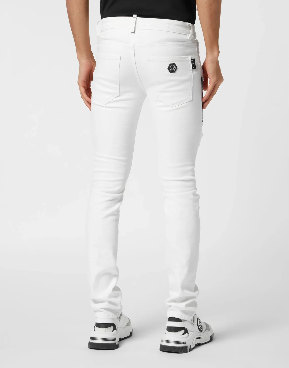 Denim Trousers Rock Star Fit, цвет: Белый