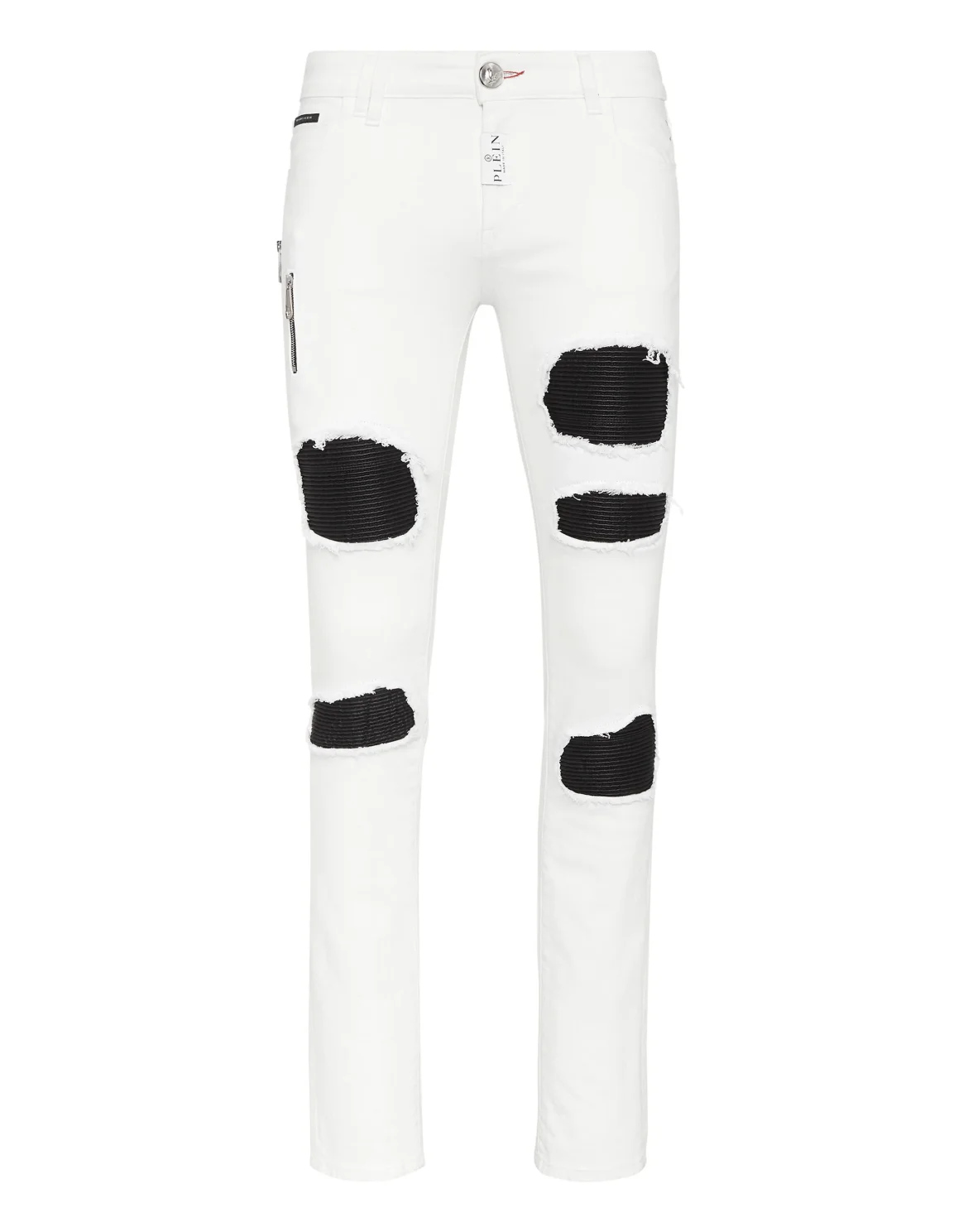 Denim Trousers Rock Star Fit, цвет: Белый