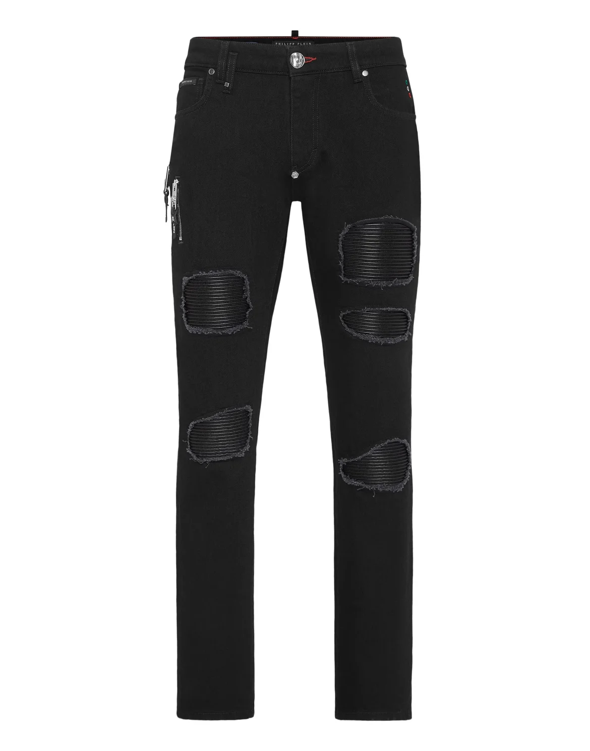 Denim Trousers Rock Star Fit, цвет: Черный