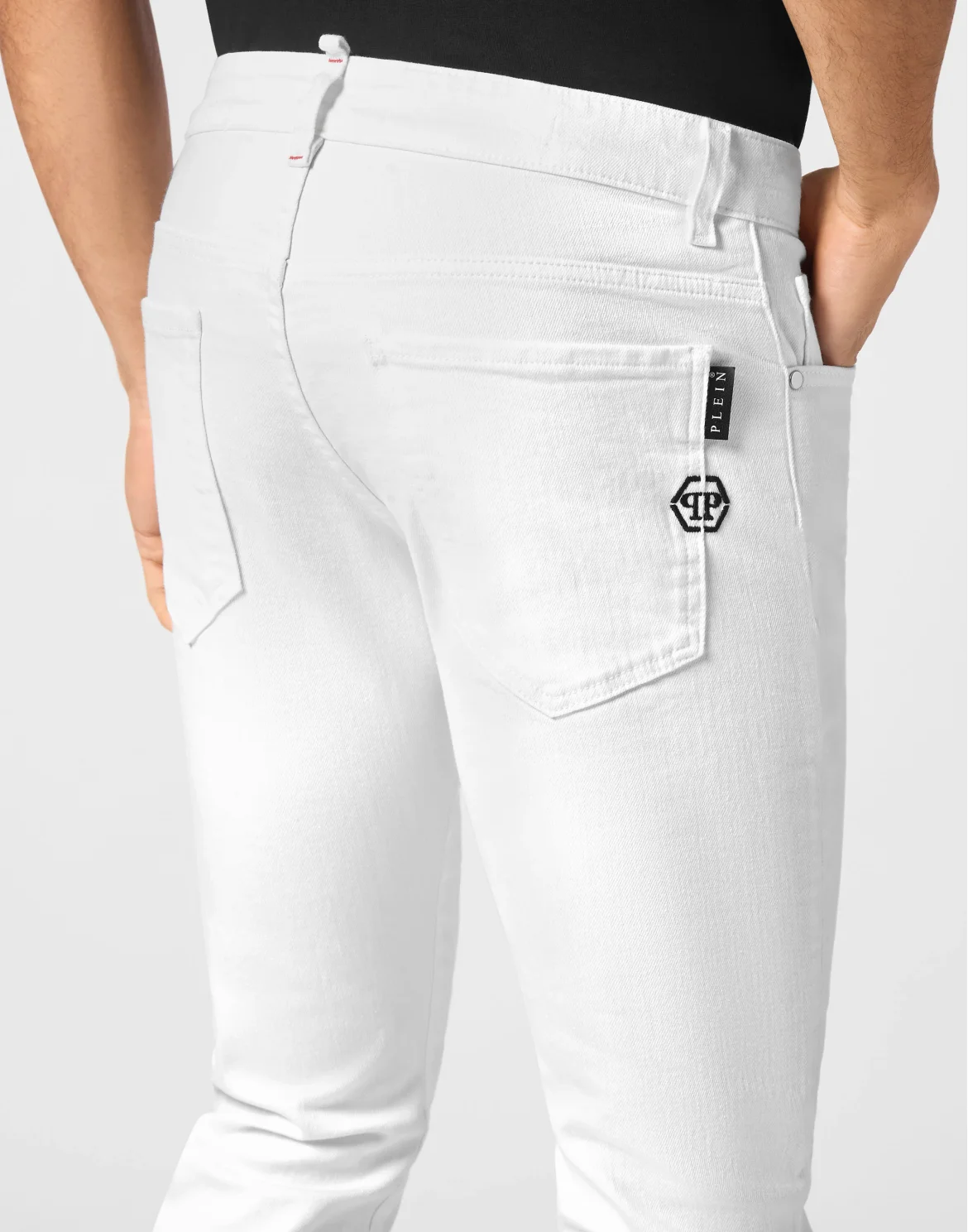 Denim Trousers Super Straight Cut, цвет: Белый