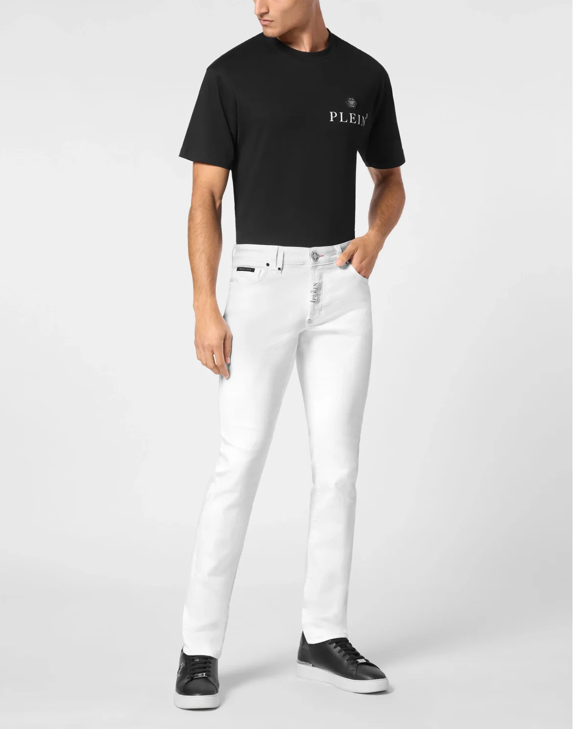 Denim Trousers Super Straight Cut, цвет: Белый