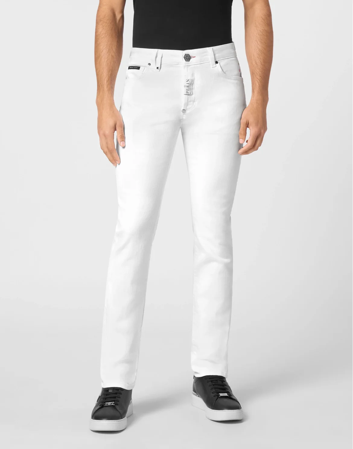 Denim Trousers Super Straight Cut, цвет: Белый