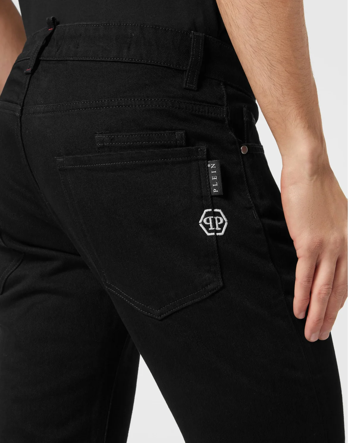 Denim Trousers Straight Supreme Comfort, цвет: Черный