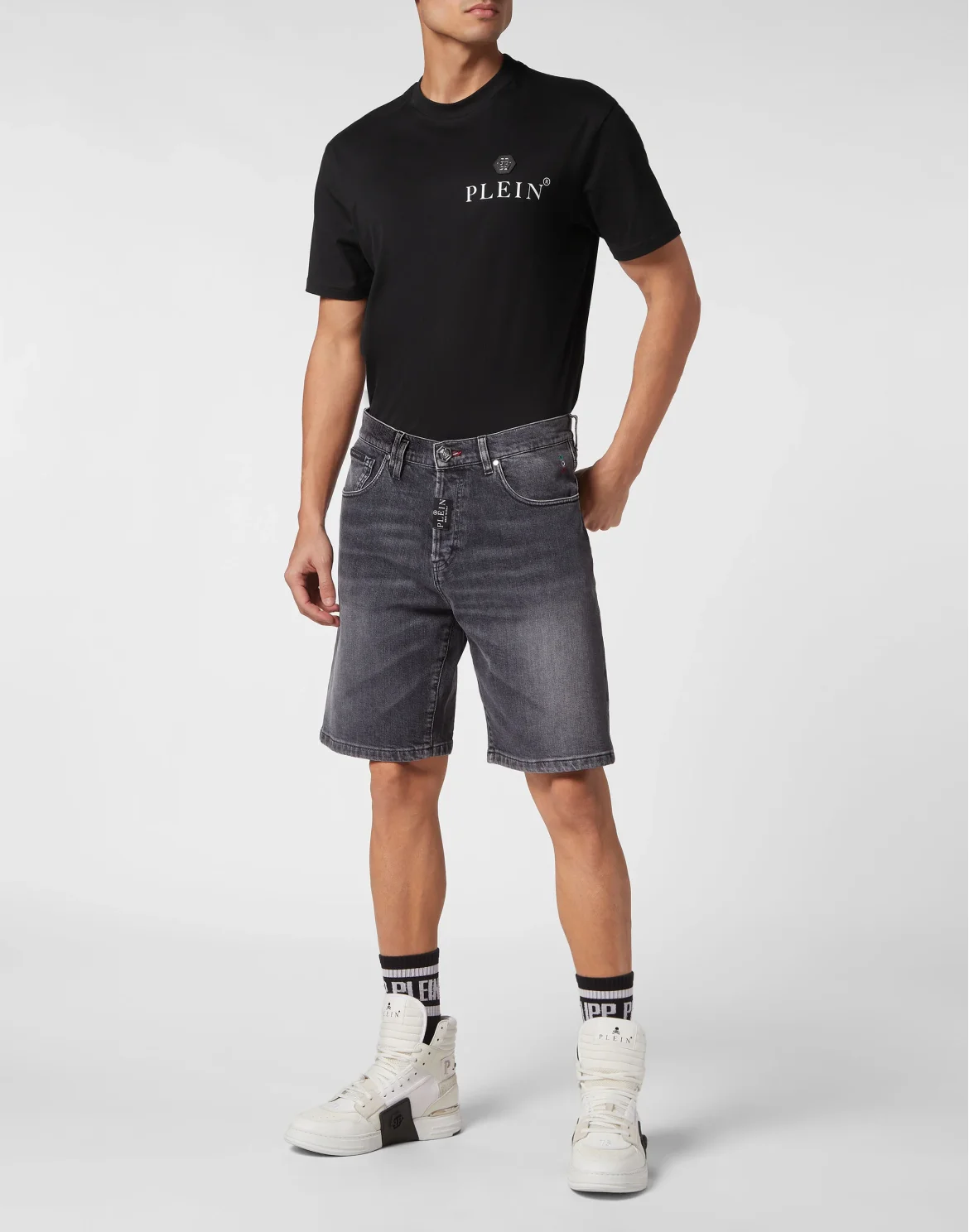 Denim Shorts Formentera Fit, цвет: Серебристый