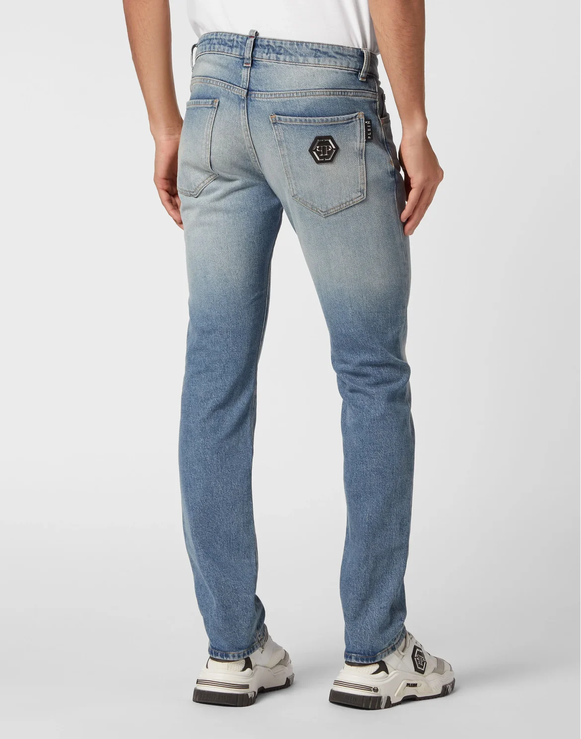 Denim Trousers Super Straight Cut Premium, цвет: Синий