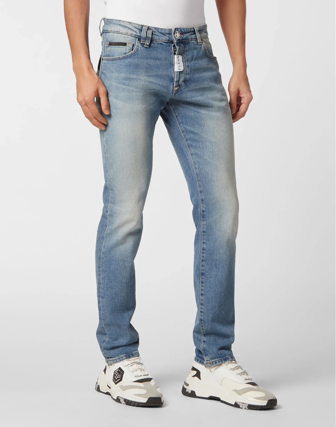 Denim Trousers Super Straight Cut Premium, цвет: Синий