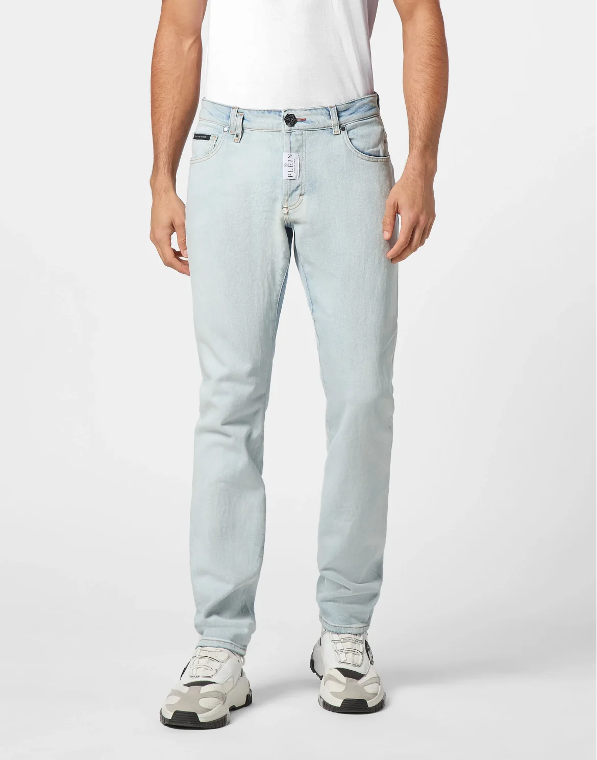 Denim Trousers Super Straight Cut Premium, цвет: Синий