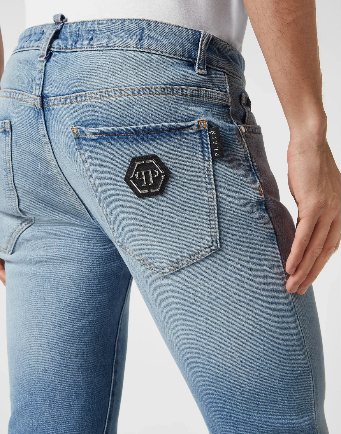Denim Trousers Super Straight Cut Premium, цвет: Синий