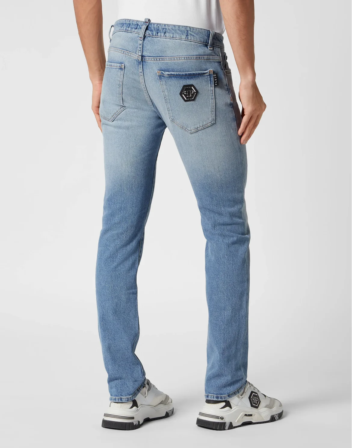 Denim Trousers Super Straight Cut Premium, цвет: Синий