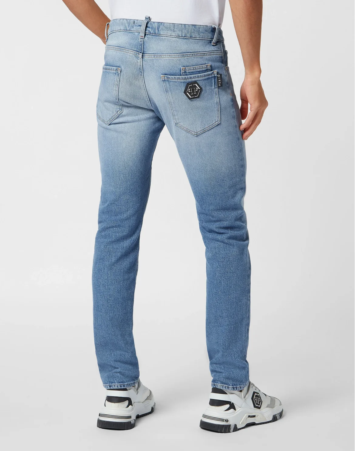 Denim Trousers Straight Supreme Comfort Fit, цвет: Синий