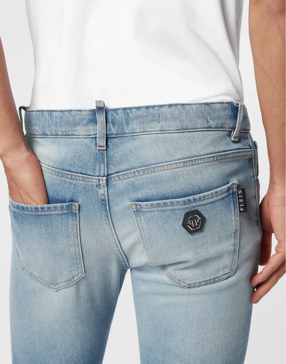 Denim Trousers Super Fit, цвет: Синий