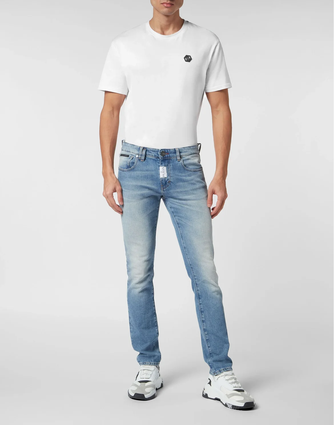 Denim Trousers Super Fit, цвет: Синий