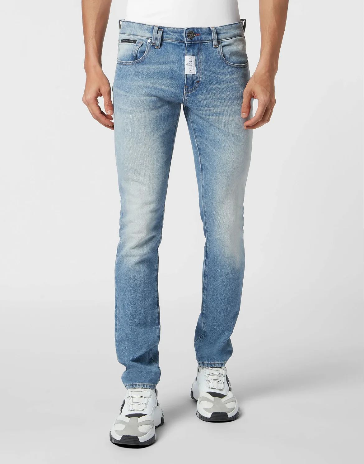 Denim Trousers Super Fit, цвет: Синий