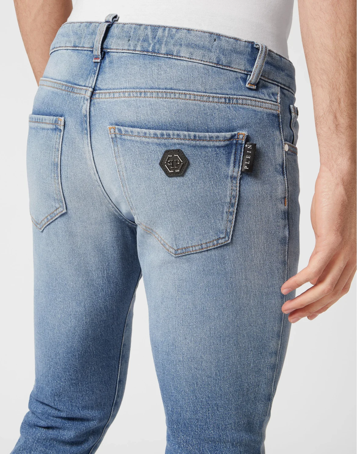 Denim Trousers Super Fit, цвет: Синий