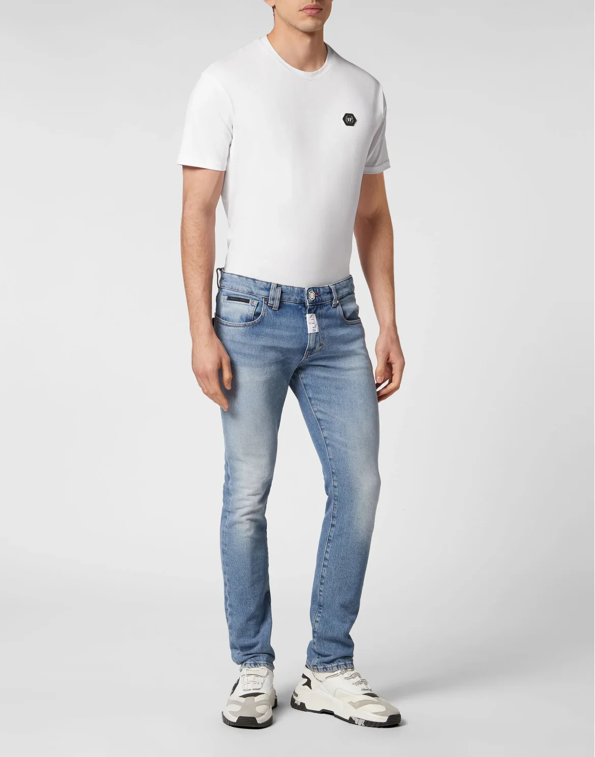 Denim Trousers Super Fit, цвет: Синий