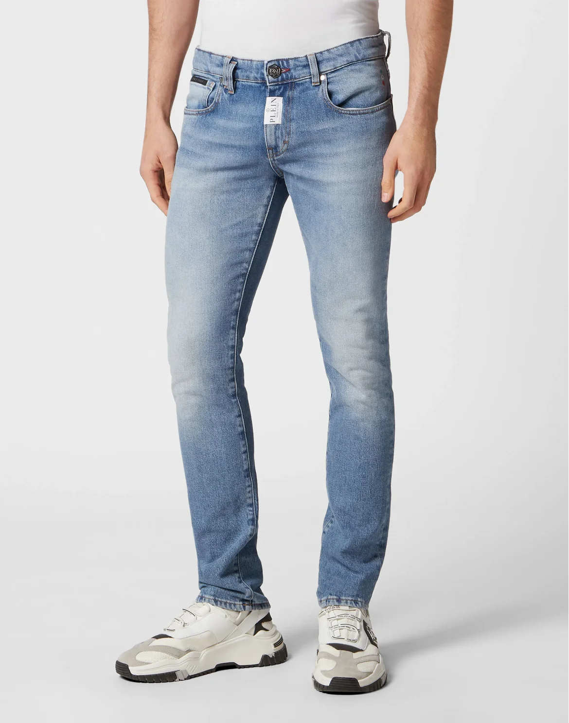 Denim Trousers Super Fit, цвет: Синий