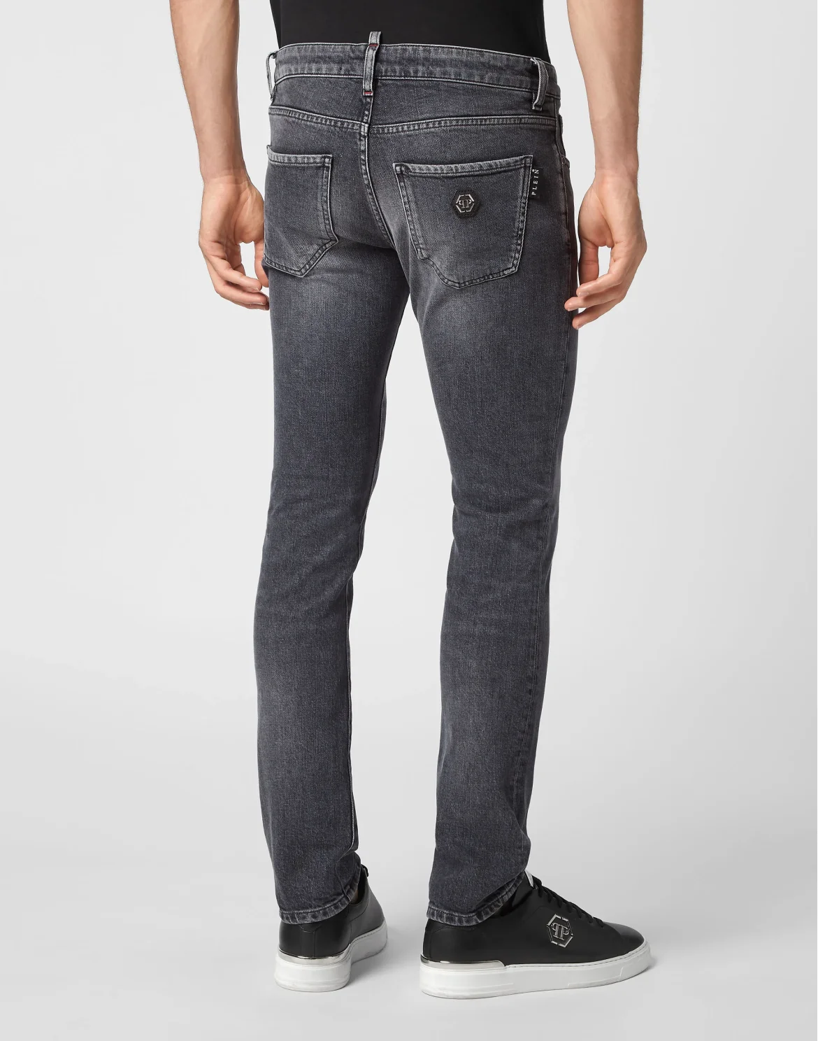 Denim Trousers Super Fit, цвет: Серебристый