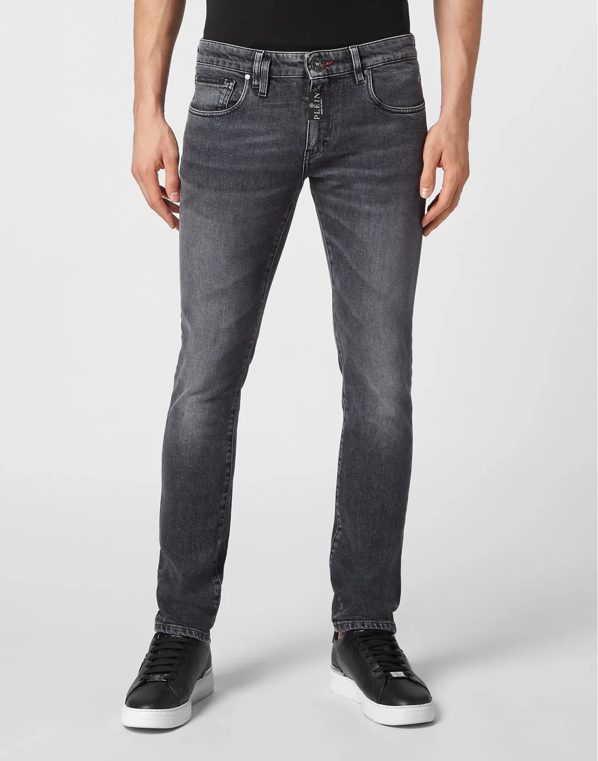 Denim Trousers Super Fit, цвет: Серебристый