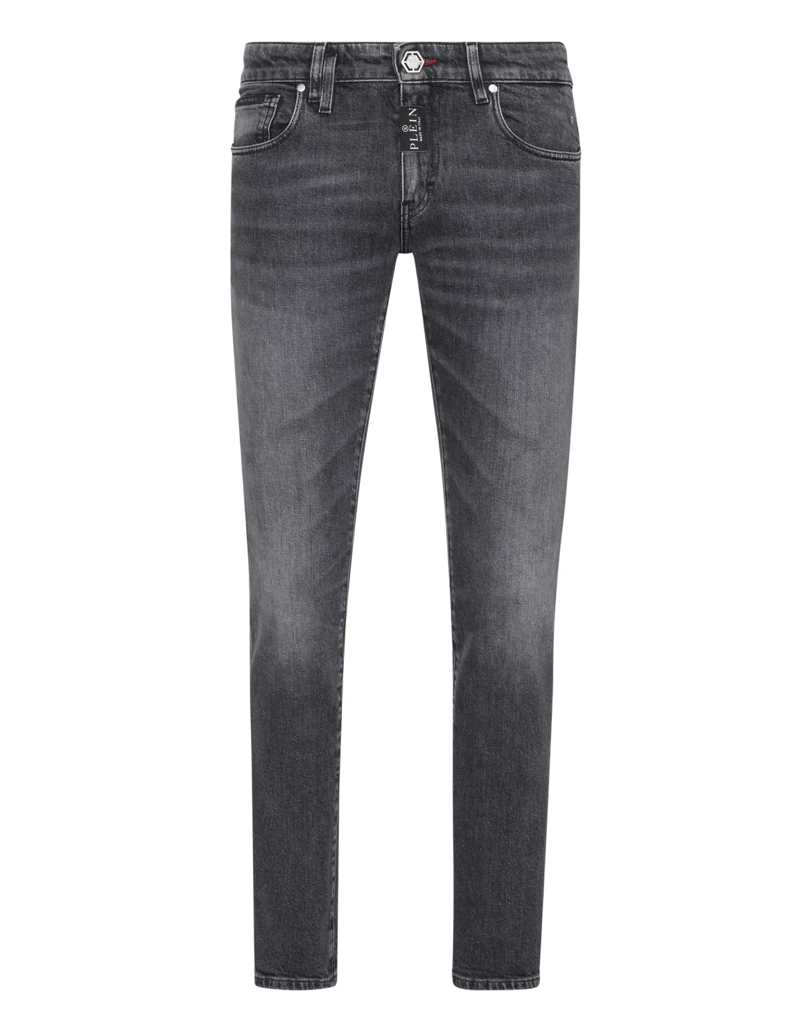 Denim Trousers Super Fit, цвет: Серебристый